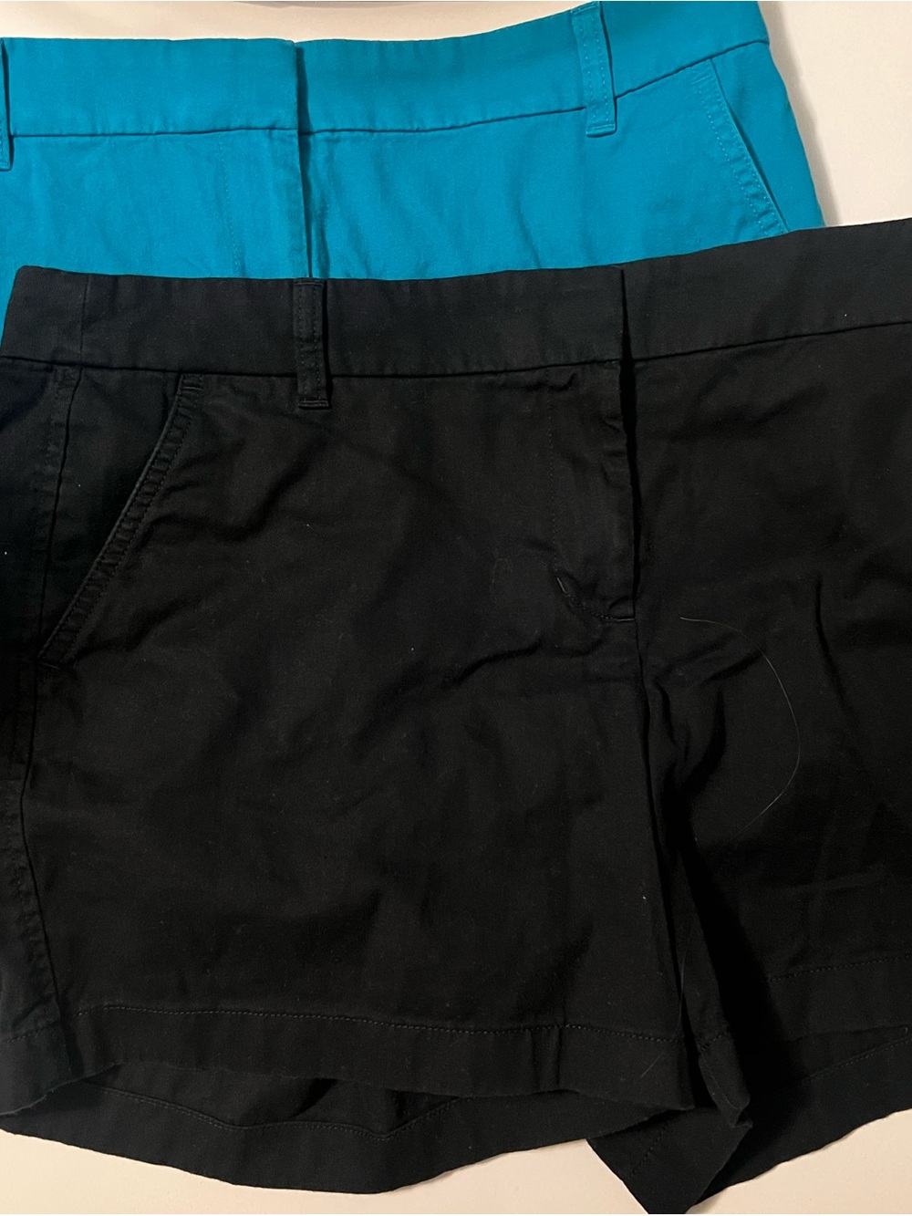 J Crew Factory size 14 5 inch Classic Chino Shorts 2 pair